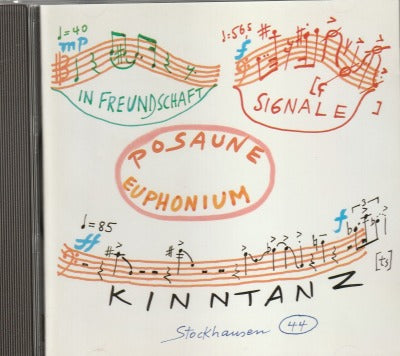 【CD】カールハインツ・シュトックハウゼン/MUSIK FUR POSAUNE UND EUPHONIUM('97/Import)