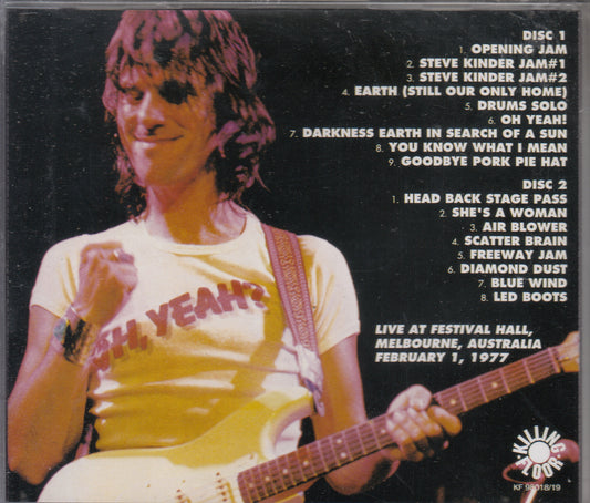 【CD】ジェフ・ベック・ウィズ・ヤン・ハマー・グループ/Oh Yeah!('77/2枚組ブートレグ)