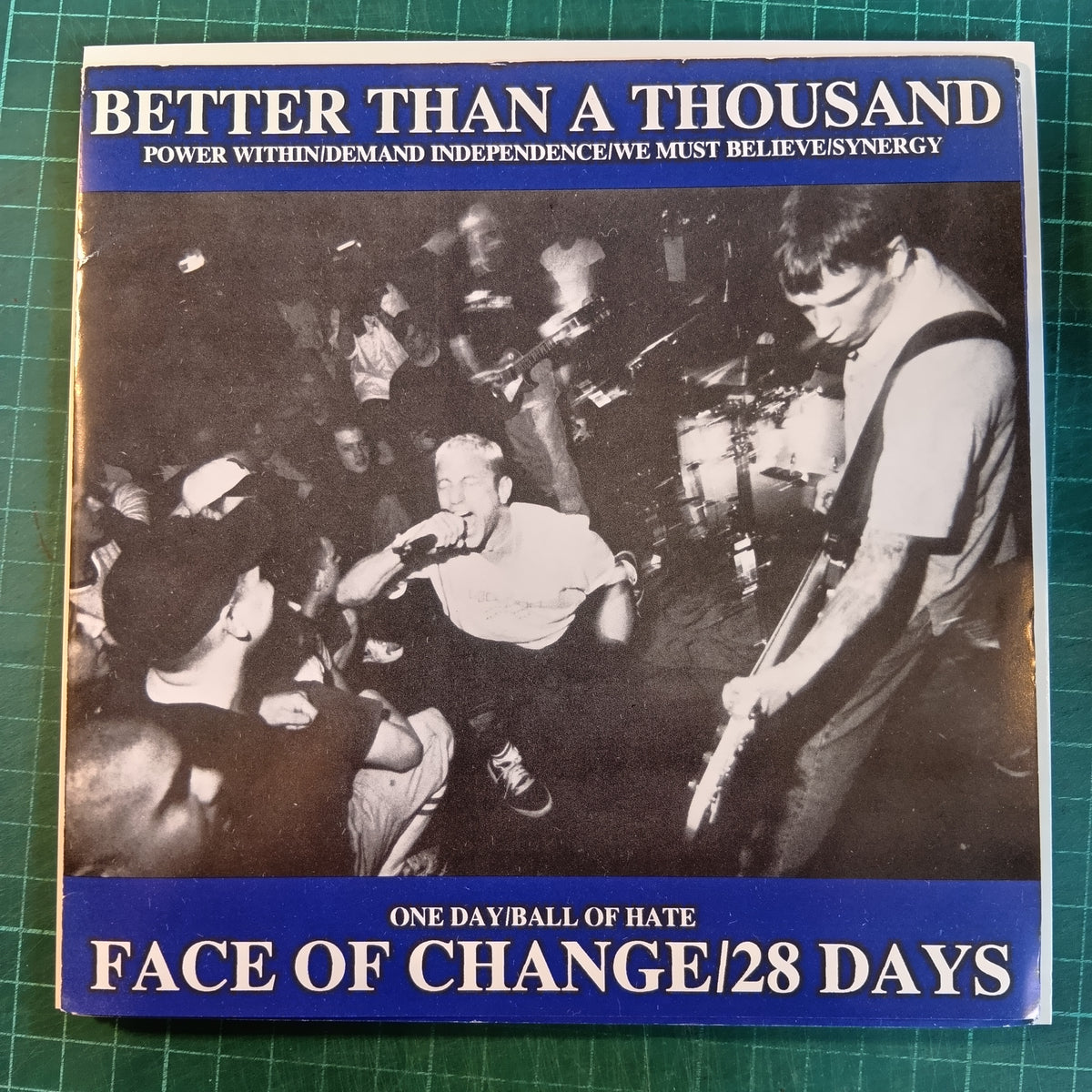 【EP】ベター・ザン・ア・サウザンド/FACE OF CHANGE/28DAYS('98/2枚組/Blue Clear盤)●
