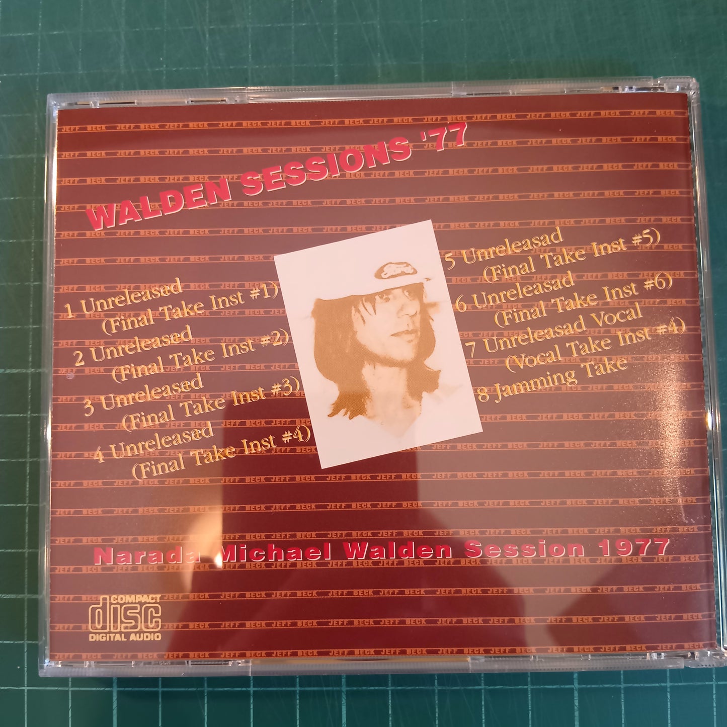 【CD】ジェフ・ベック/ウォールデン・セッション'77(ブートレグ)●