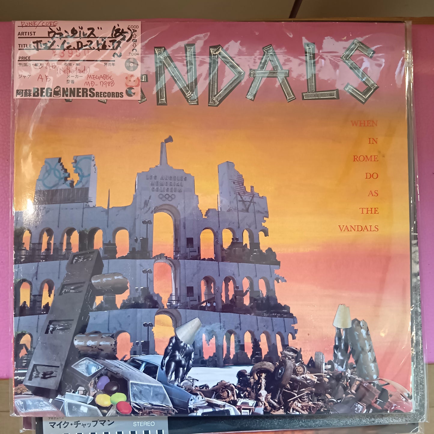 【LP】ヴァンダルズ/ホェン・イン・ローマ・ドゥ・アズ・ザ・ヴァンダルズ('85/Netherlands)
