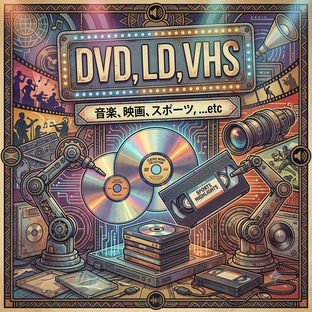 DVD,LD,VHS