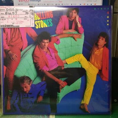 【LP】ローリング・ストーンズ/ダーティー・ワーク('86/国内盤）