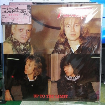 【LP】アクセプト/アップ・トゥ・ザ・リミット-USAライヴ'85(2枚組/ブートレグ）