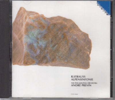 【CD】シュトラウス/アルプス交響曲/プレヴィン指揮('83/国内盤）