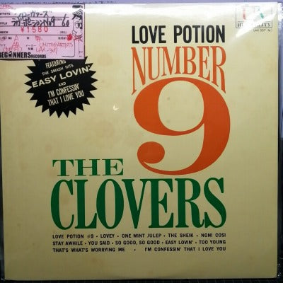 【LP】クローヴァーズ/ラヴ・ポーションNo,9('60/国内再発盤）