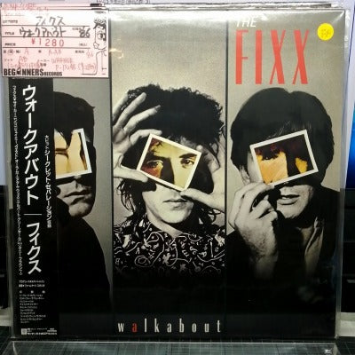 【LP】フィクス/ウォークアバウト('86/国内盤帯付き）