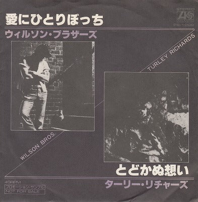 【EP】ウィルソン・ブラザーズ/愛にひとりぼっち(見本盤/Split)