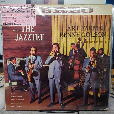 【LP】アート・ファーマー、ベニー・ゴルソン/ミート・ザ・ジャズテット('60/国内見本盤）