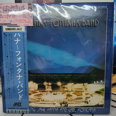 【LP】ハナ〜フォンタナ・バンド/ライヴ・アット・コンコード('75/国内盤帯付き）