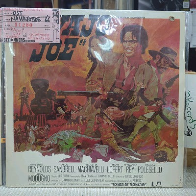 【LP-OST】NAVAJO JOE(邦題：さすらいのガンマン)/エンニオ・モリコーネ ('66/US盤）