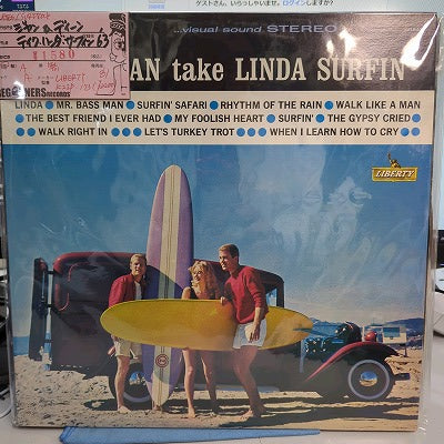 【LP】ジャン&ディーン/テイク・リンダ・サーフィン('63/国内盤）