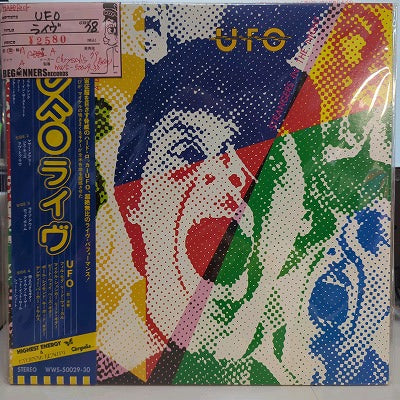 【LP】UFO/ライヴ('78/国内盤2枚組/帯付き）