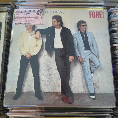 【LP】ヒューイ・ルイス&ザ・ニュース/フォア！('86/US盤）