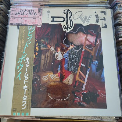 【LP】デビッド・ボウイ/ネヴァー・レット・ミー・ダウン('87/国内盤帯付)