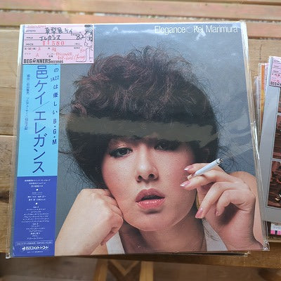 【LP】真梨邑ケイ/エレガンス('82/帯付)