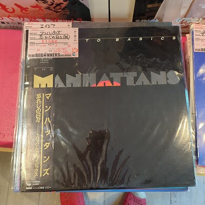 【LP】マンハッタンズ/忘れじの日々('86/国内盤帯付)