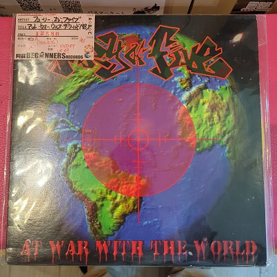 【LP】フューリー・オブ・ファイヴ/アット・ウォー・ウィズ・ザ・ワールド('98/イエロー・マーブル・レコード/Import))