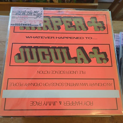 【LP】ロイ・ハーパー&ジミー・ペイジ/ホワットエヴァー・ハプンド・トゥ(’85/UK盤)