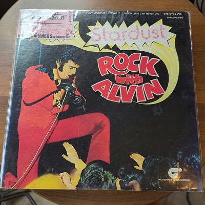 【LP】アルヴィン・スターダスト/ロック・ウィズ・アルヴィン('75/国内見本盤)