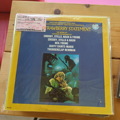 【LP-OST】いちご白書/CSN&Y,ニール・ヤング他('70/US2枚組)