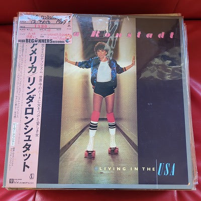 【LP】リンダ・ロンシュタット/ミス・アメリカ('78/国内盤帯付)