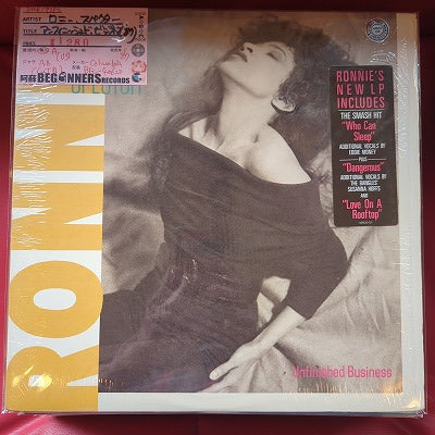 【LP】ロニー・スペクター/アンフィニッシュド・ビジネス('87/US盤)