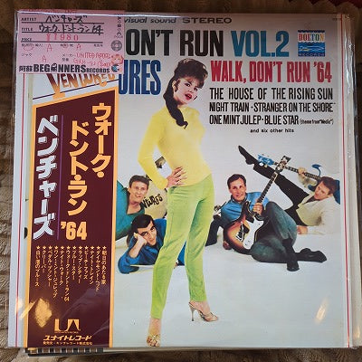 【LP】ベンチャーズ/ウォーク・ドント・ラン'64(国内盤帯付)