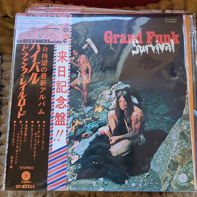 【LP】グランド・ファンク・レイルロード/サバイバル('71/国内盤帯付)