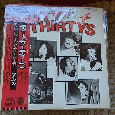 【LP】ダーティー・サーティーズ/ロックンロール・ミッドナイト・パーティー・ライブ('77/2枚組帯付き)