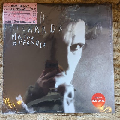 【LP】キース・リチャーズ/メイン・オフェンダー('92/'21再発180gレッドカラーレコードUK盤)