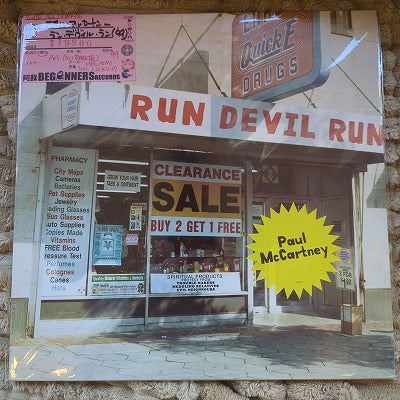 【LP】ポール・マッカートニー/ラン・デヴィル・ラン(EU盤/未開封品)