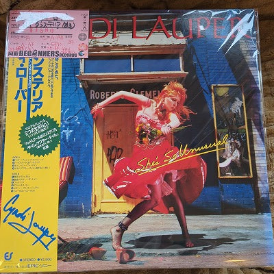 【LP】シンディ・ローパー/NYダンステリア('83/国内盤帯付)