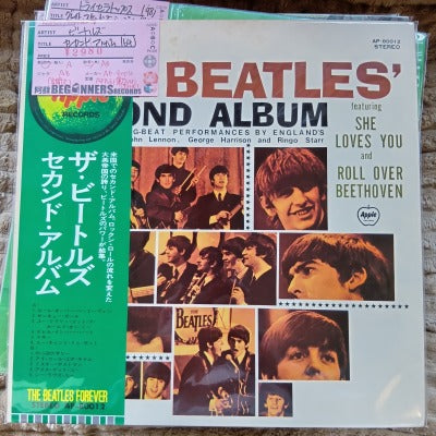 【LP】ビートルズ/セカンド・アルバム('64/国内盤/Beatles Forever帯付)