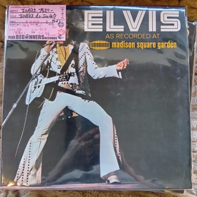 【LP】エルヴィス・プレスリー/エルヴィス・イン・ニューヨーク('72/国内盤)