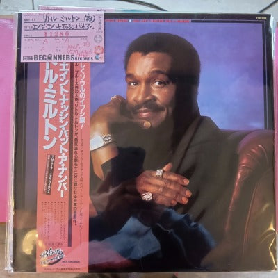 【LP】リトル・ミルトン/エイジ・エイント・ナッシン・バット・ア・ナンバー('83/国内盤帯付)