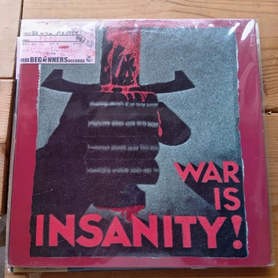 【LP-VA】ウォー・イズ・インサニティ('96/Import/レッド・カラー・レコード)
