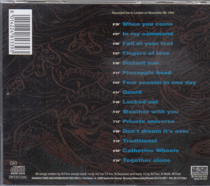 【CD】クラウデッド・ハウス/イングランド1994(Bootleg)