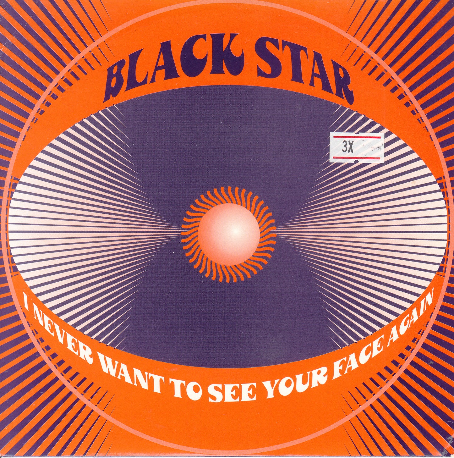 【EP】ブラックスター/I NEVER WANT TO SEE YOUR FACE AGAIN
