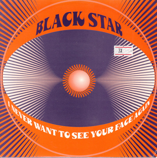 【EP】ブラックスター/I NEVER WANT TO SEE YOUR FACE AGAIN