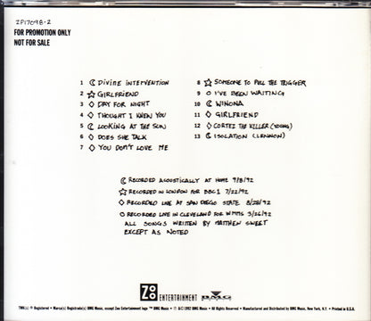 【CD] マシュー・スウィート/グッドフレンド('92/promo)