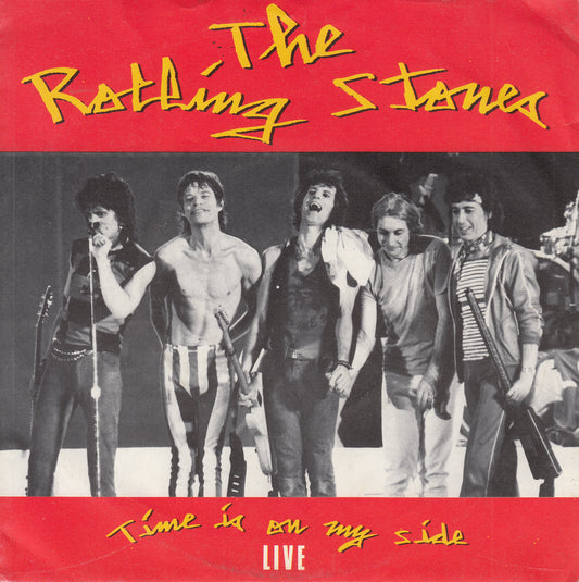 【EP】ローリング・ストーンズ/タイム・イズ・オン・マイ・サイド-ライブ('81/Germany)