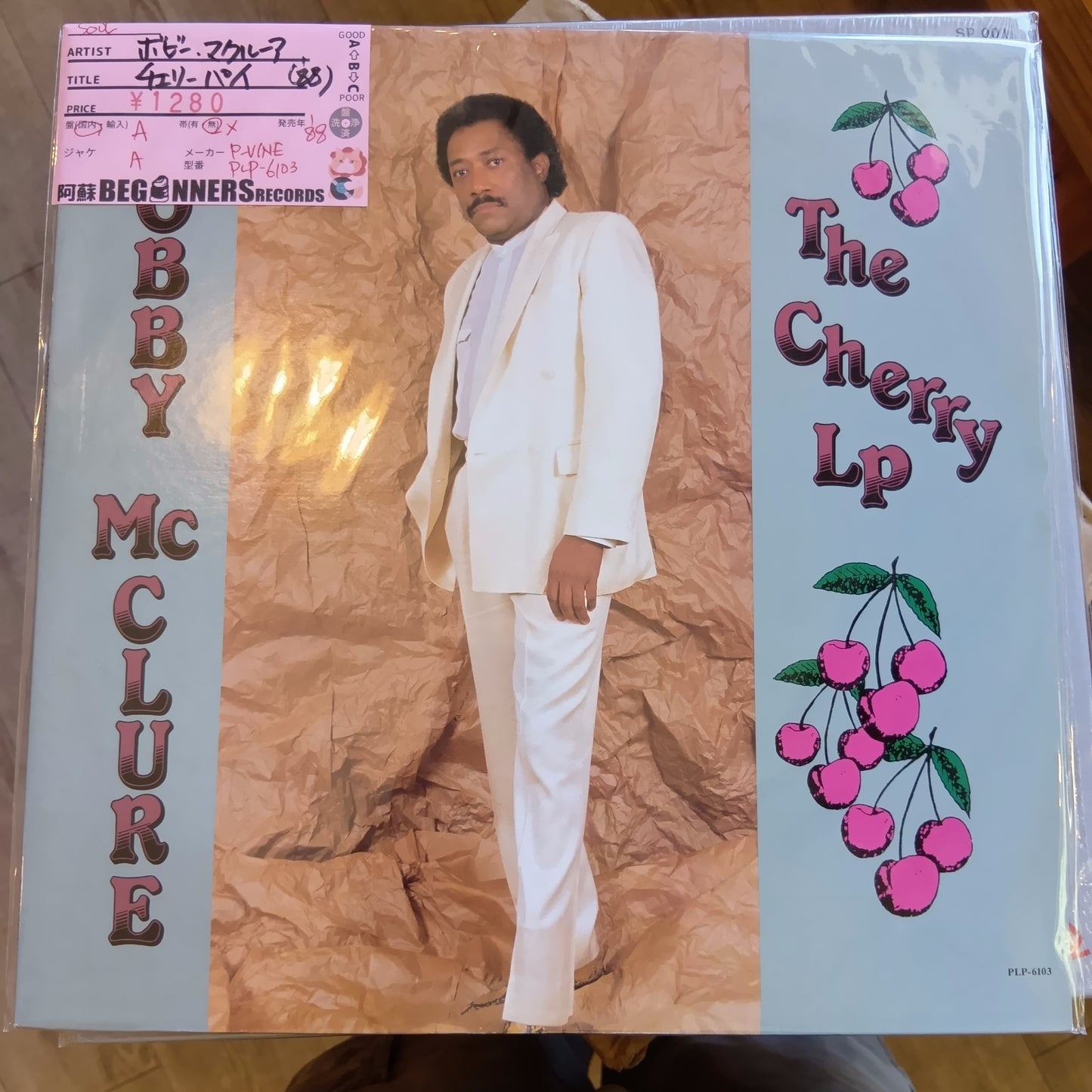 【LP】ボビー・マクルーア/チェリー・パイ('88/国内盤)●