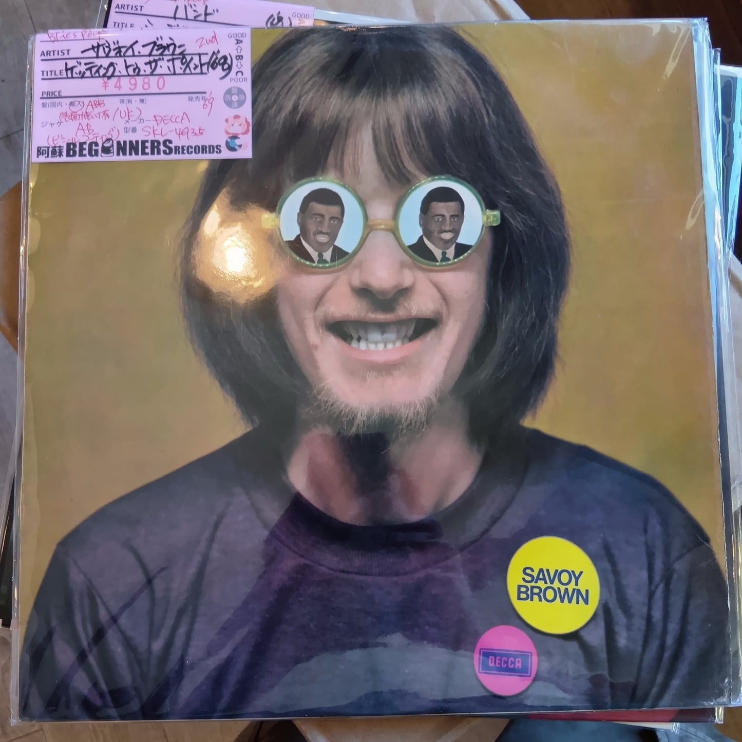 【LP】サヴォイ・ブラウン/ゲッティング・トゥ・ザ・ポイント('68/UK盤)●