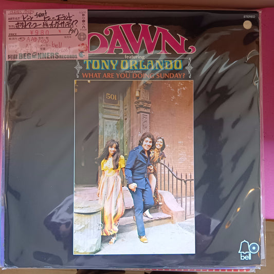 【LP】ドーン feat トニー・オーランド/ホワット・アー・ユー・ドゥーイング・サンデイ?('71/US盤)