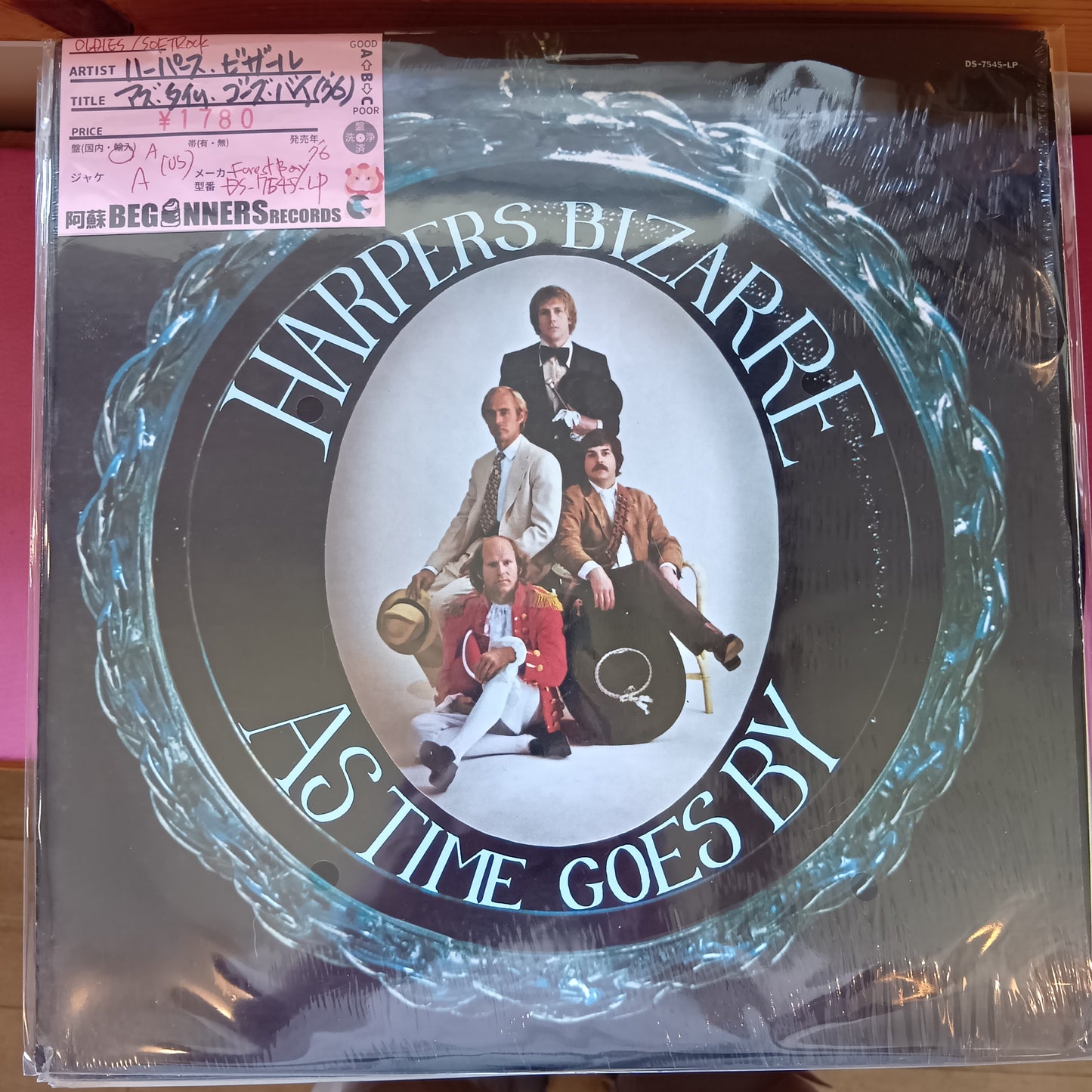 【LP】ハーパース・ビザール/アズ・タイム・ゴーズ・バイ('76/US盤)