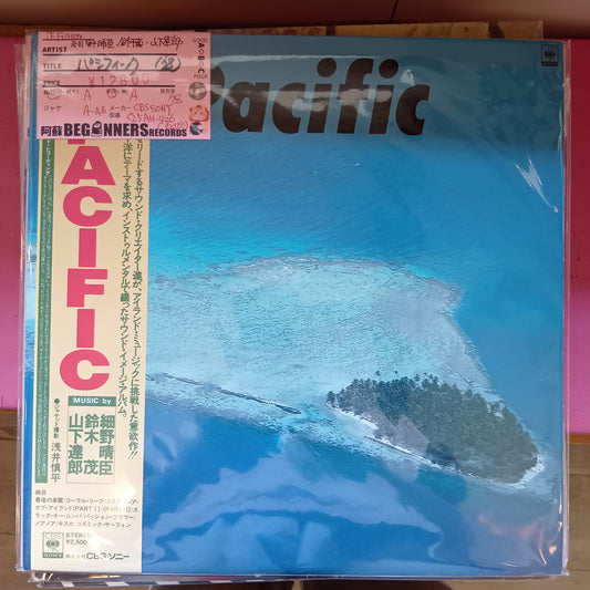【LP】細野晴臣、鈴木茂、山下達郎/パシフィック('78/帯付)