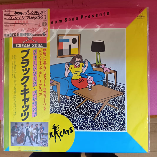 【LP】ブラック・キャッツ/クリーム・ソーダ・プレゼンツ～('81/帯付)