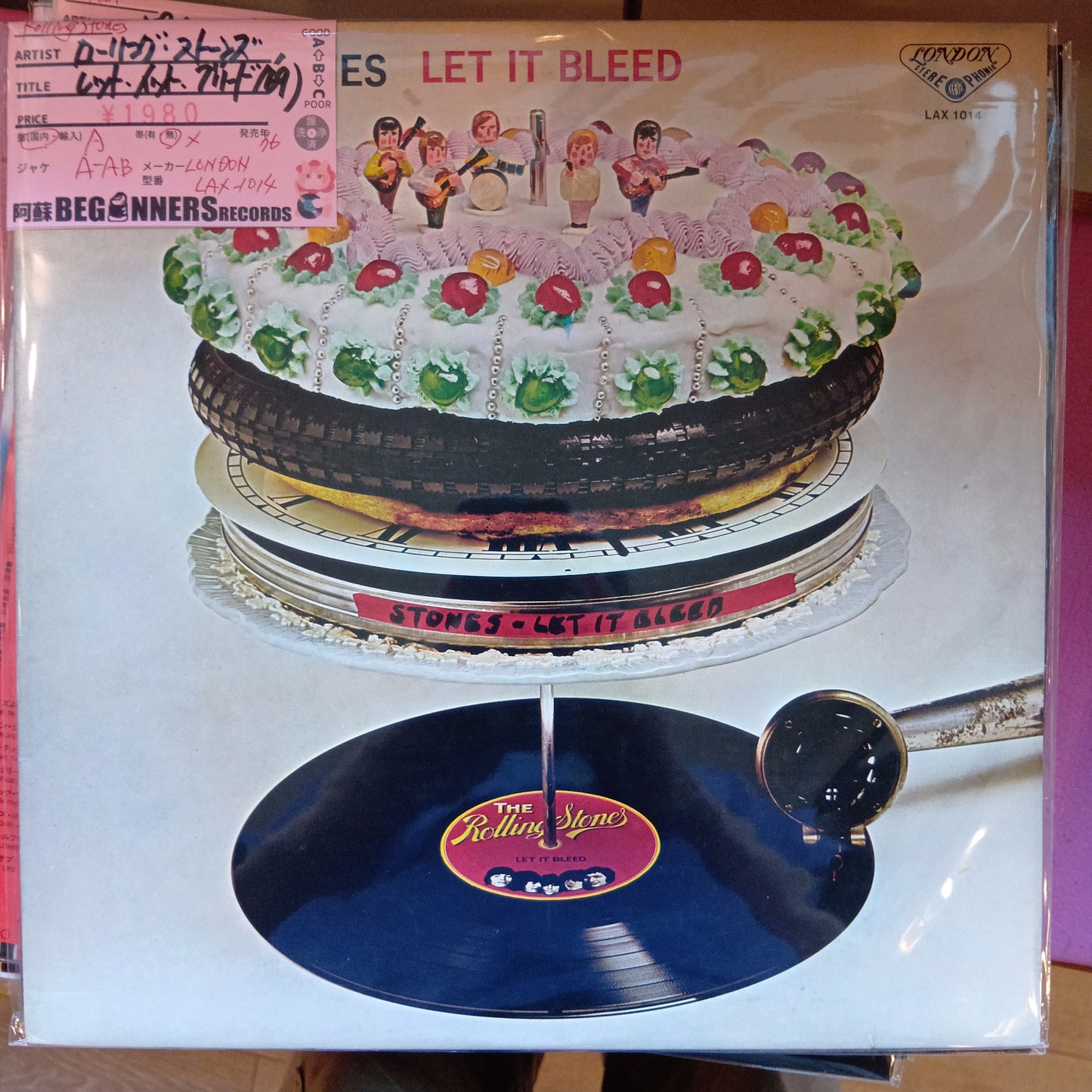 【LP】ローリング・ストーンズ/レット・イット・ブリード('69/国内盤)