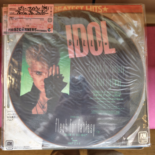【12inch】ビリー・アイドル/フレッシュ・フォー・ファンタジー('84/Import)